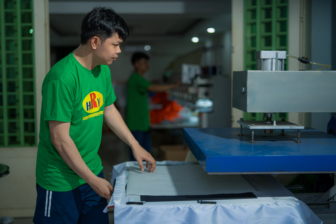 Sublimation Printing — printed sample
